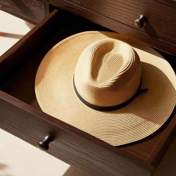 Drawer storage: Protect your fragile hats safely