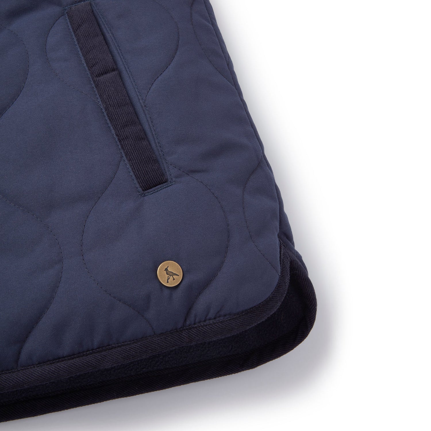 Hicks & Brown Clothing The Timworth Gilet in Navy