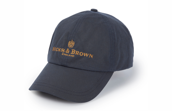 Hicks & Brown SECOND: The Wax Baseball Cap in Navy