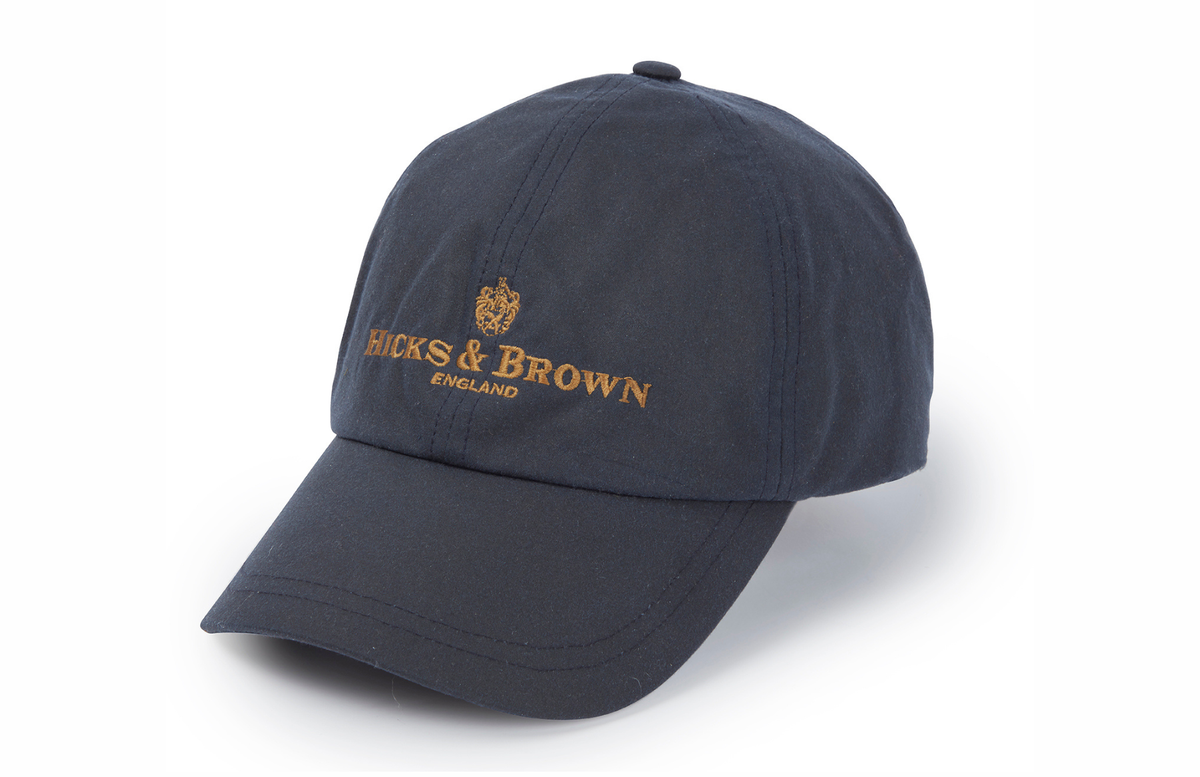 The Wax Baseball Cap in Navy – Hicks & Brown