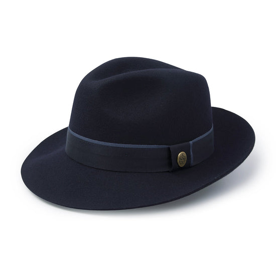 Hicks & Brown The Wingfield Trilby in Navy