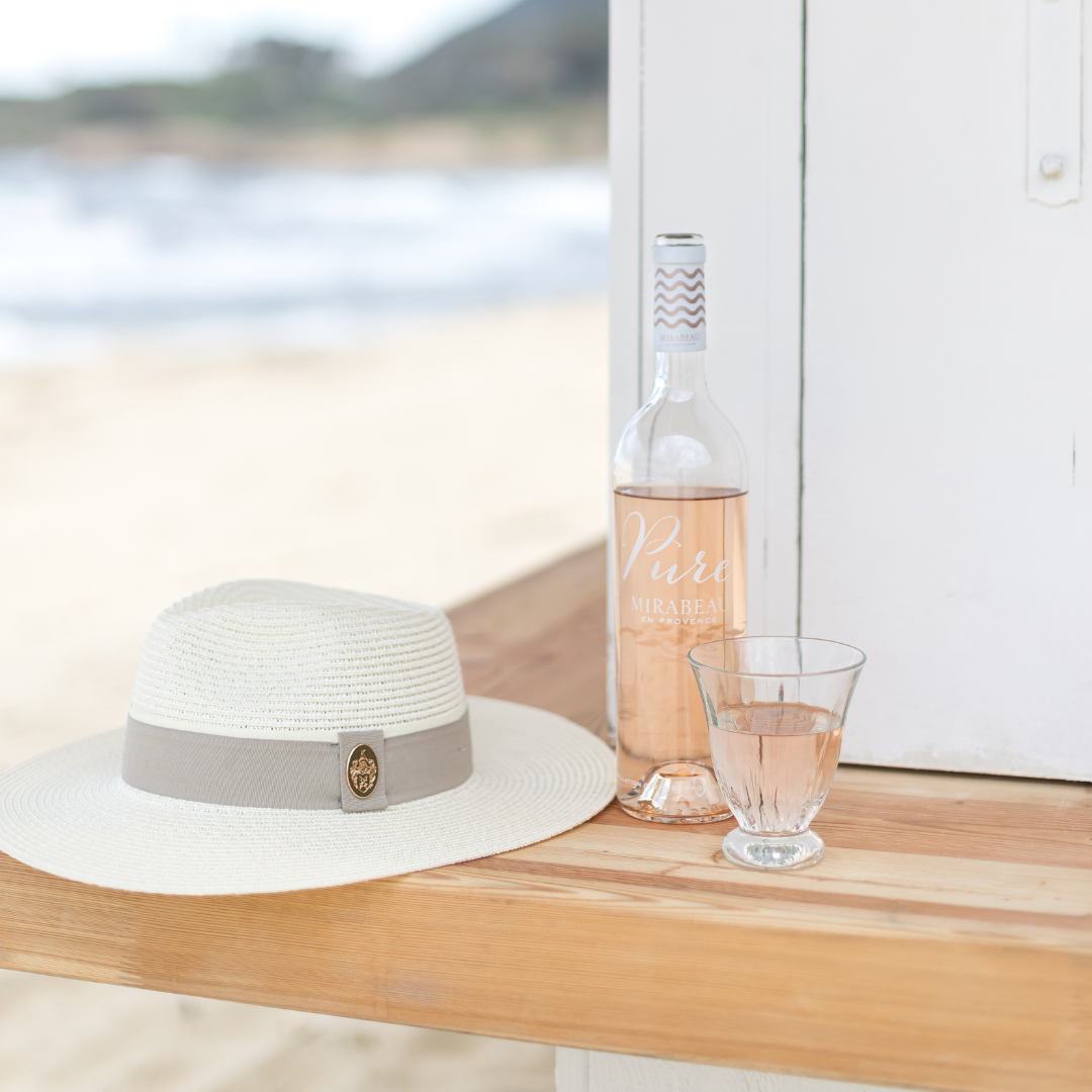 Straw hats and rosé - here’s to long summer days