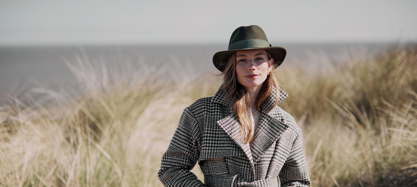 Green hats for ladies and men