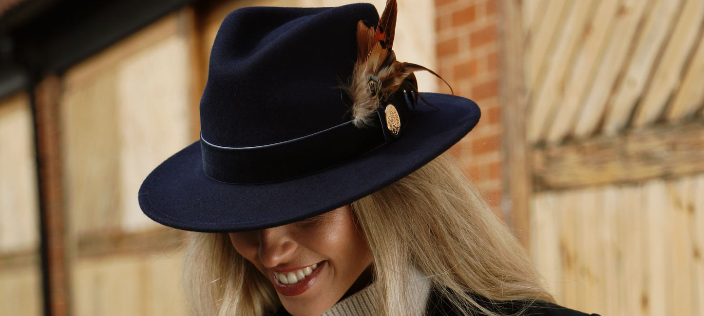 Ladies Velvet Edition Fedoras