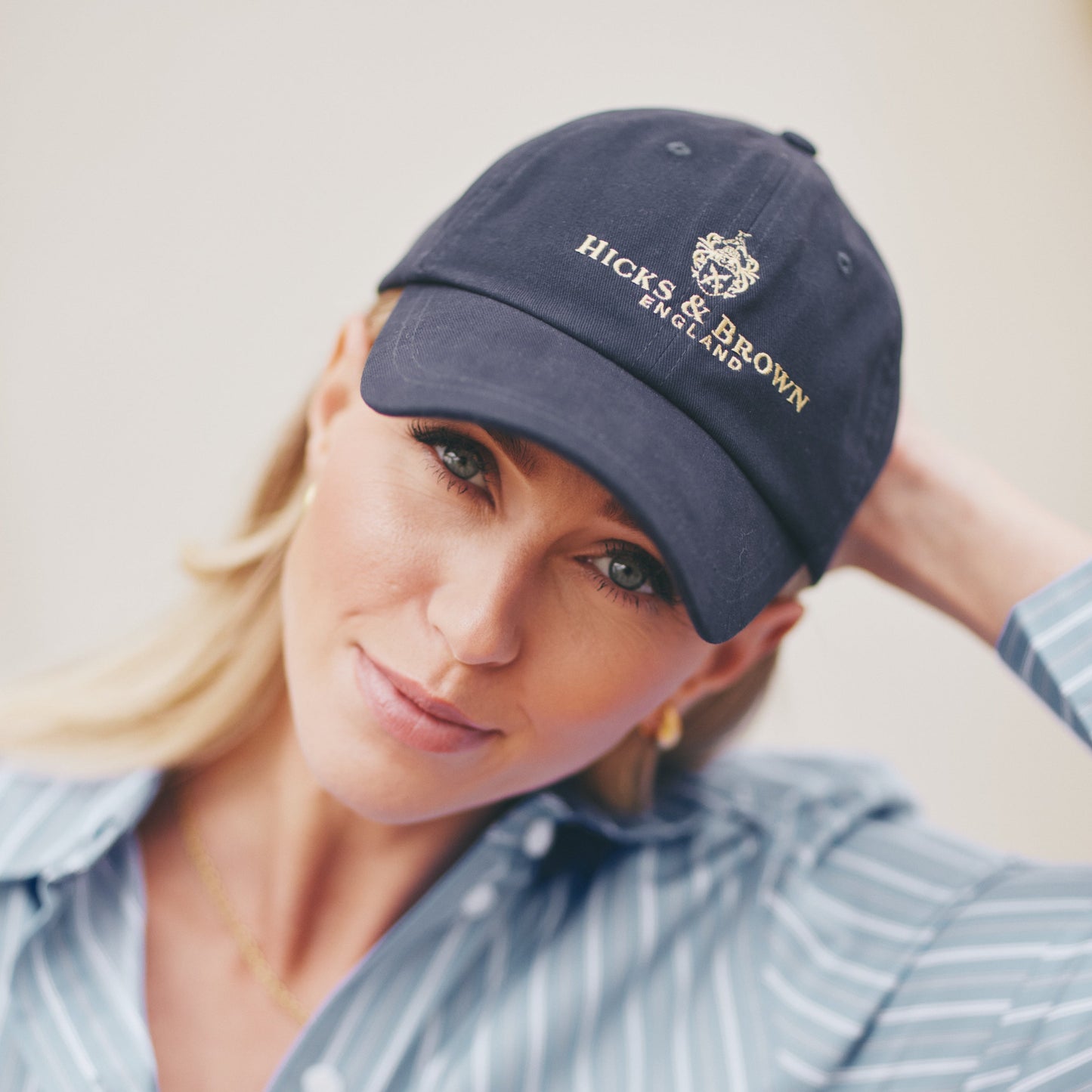 The Cotton Baseball Cap in Navy