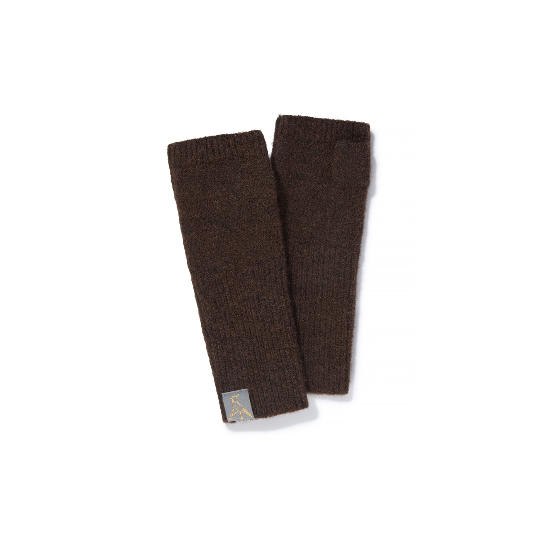 The Kersey Wrist Warmers in Chocolate