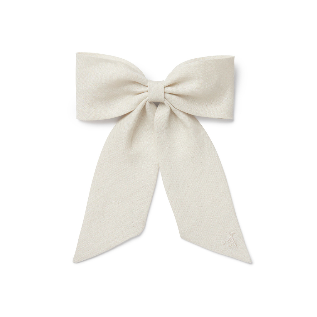 The Juliet Bow in Ivory