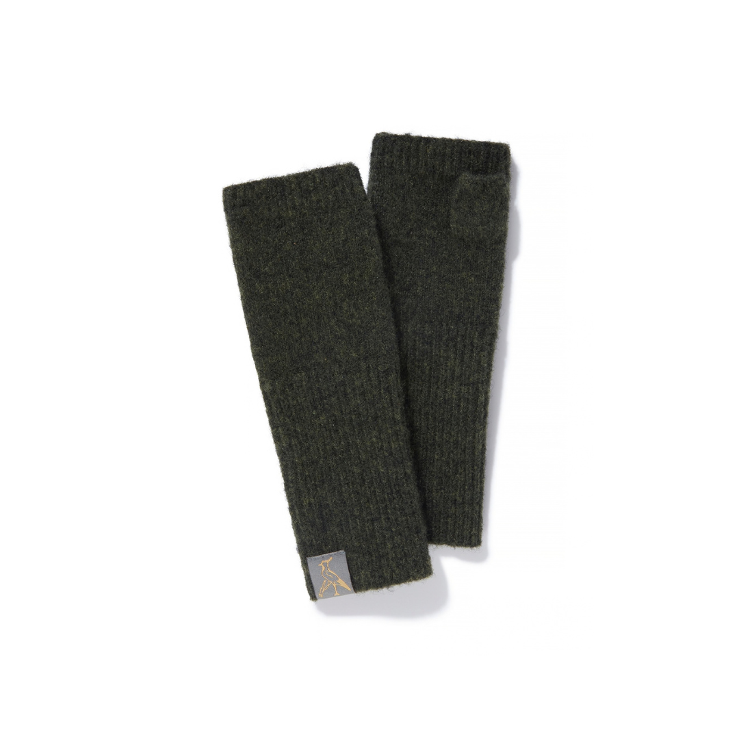 The Kersey Wrist Warmers in Moss