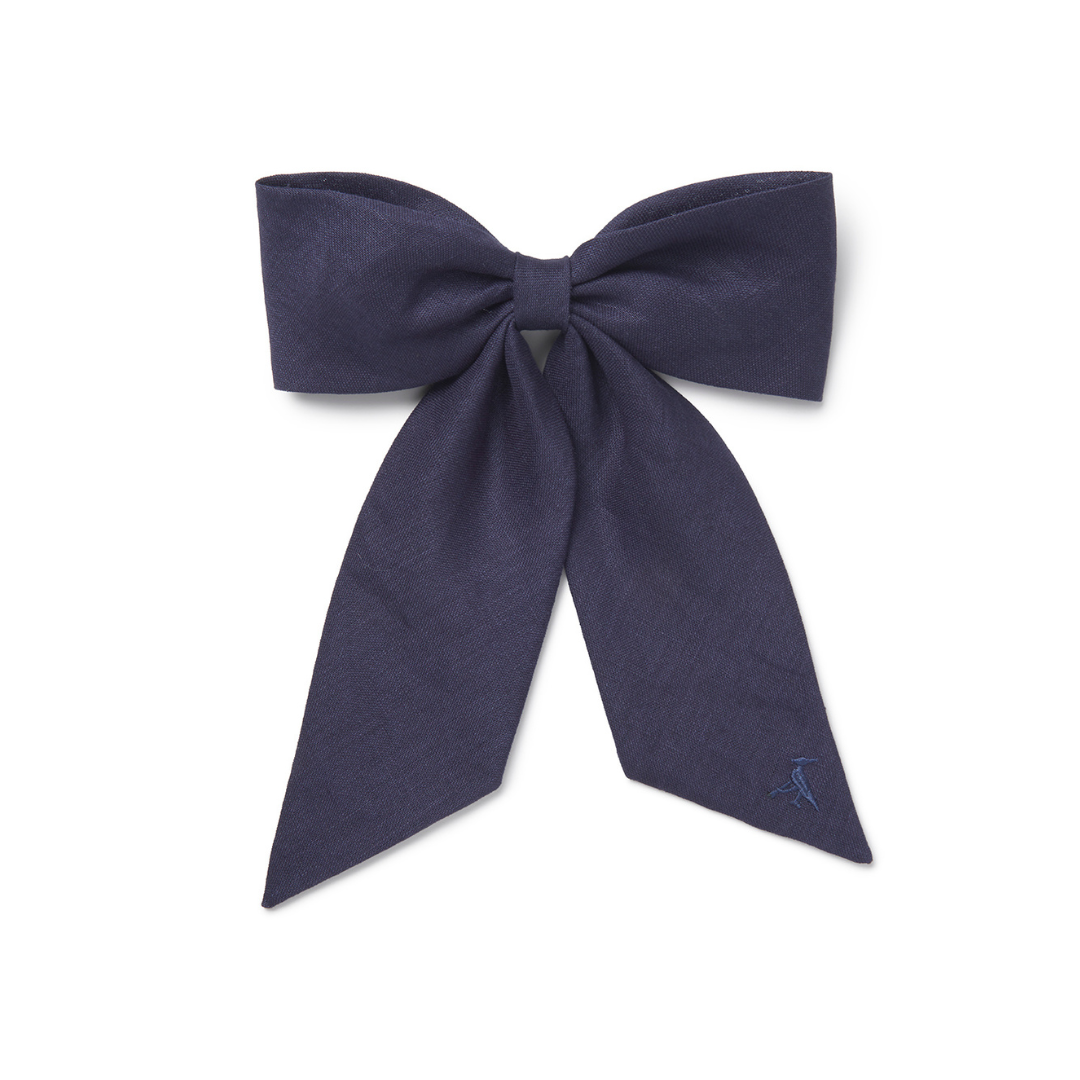 The Juliet Bow in Navy