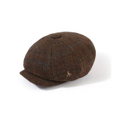 The Children's Felsham Tweed Baker Boy Cap in Brown