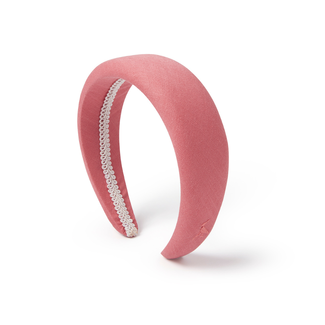 The Ophelia Headband in Blush Pink