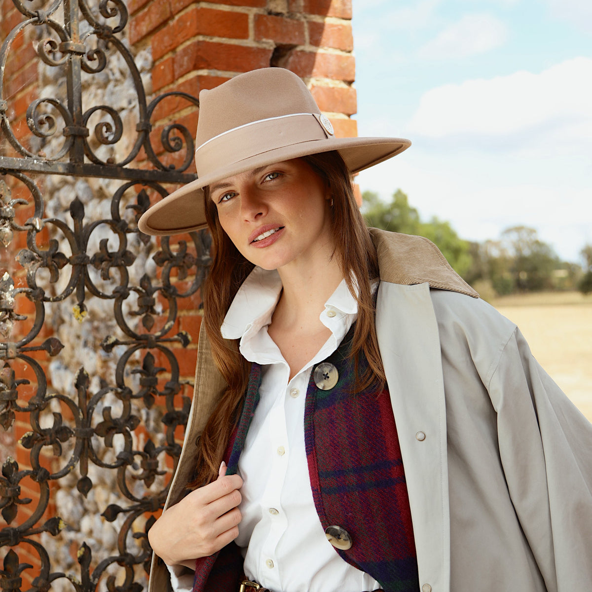 The Oxley Fedora in Camel