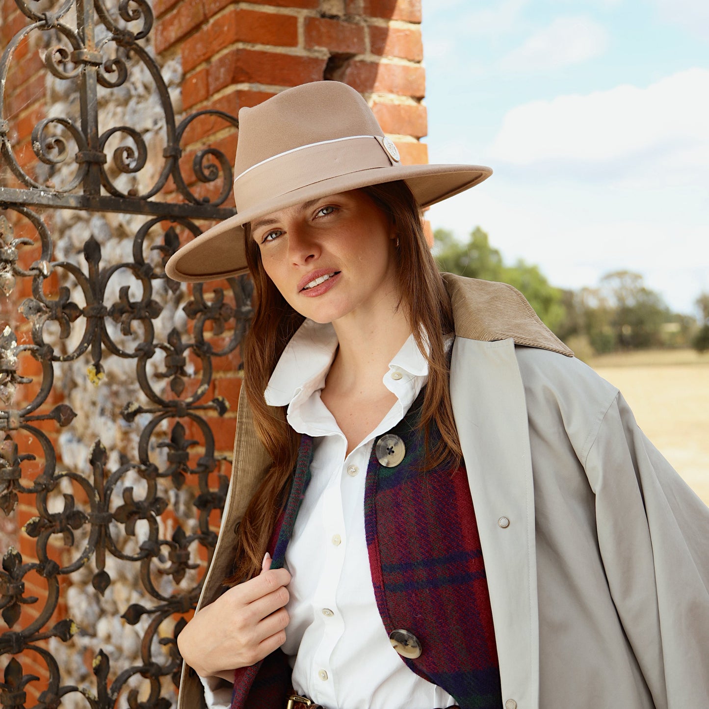 The Oxley Fedora in Camel