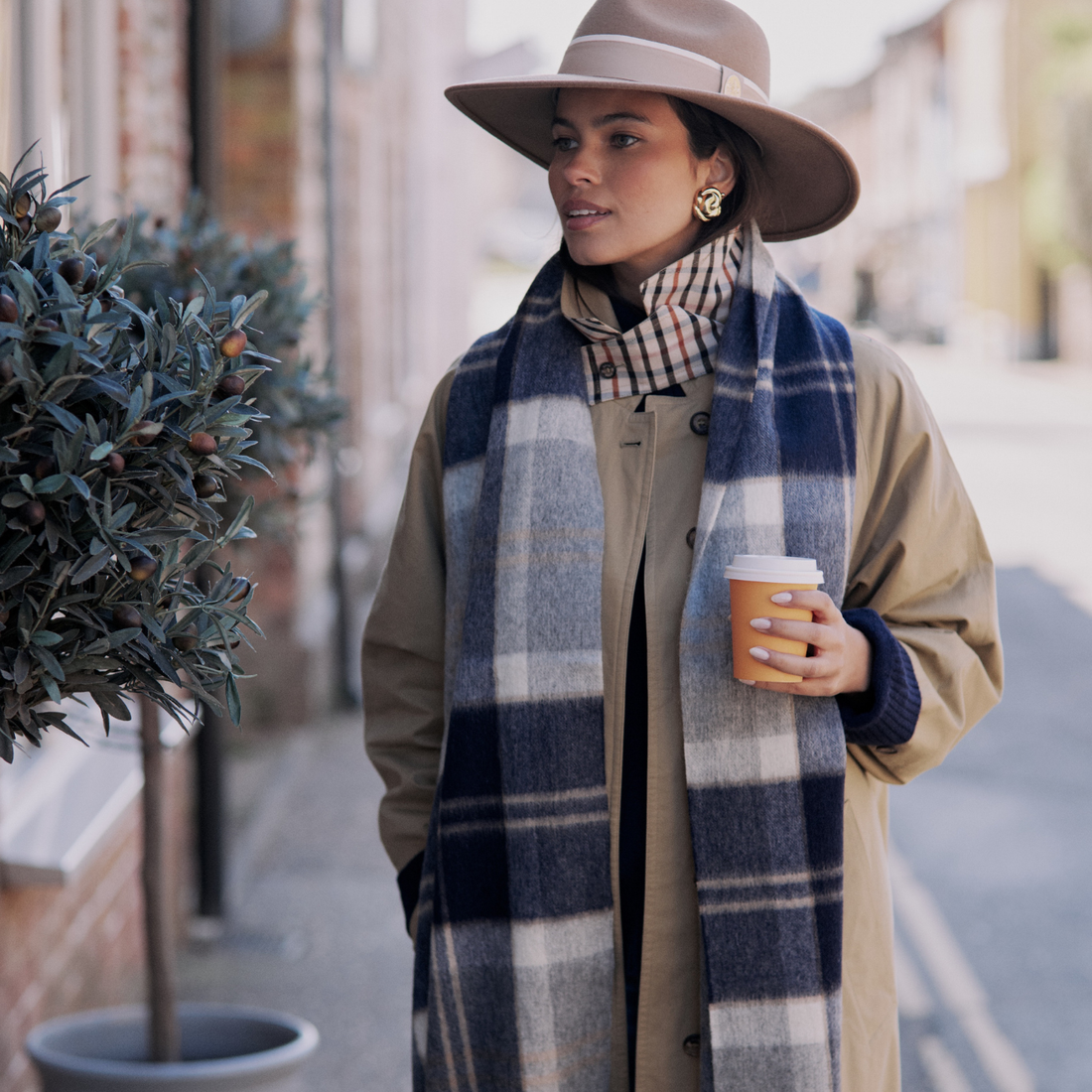 Fedora Knit Vest- Plum main image 1