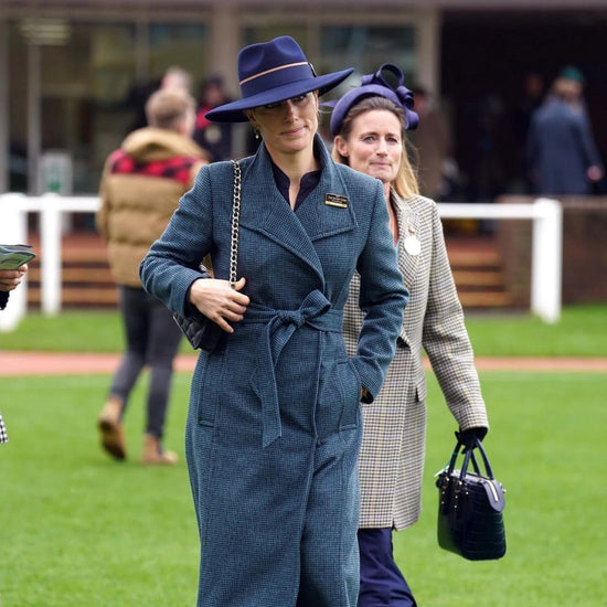 Zara Tindall in Hicks & Brown at Cheltenham Festival