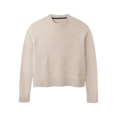 Hicks & Brown Clothing The Esme Crewneck Jumper in Sand