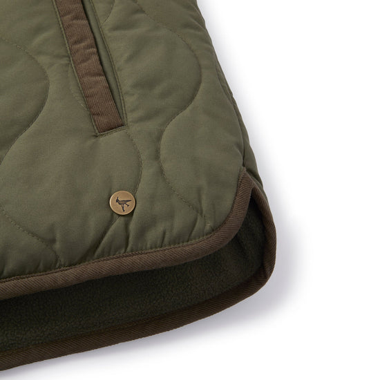 Hicks & Brown Clothing The Timworth Gilet in Green