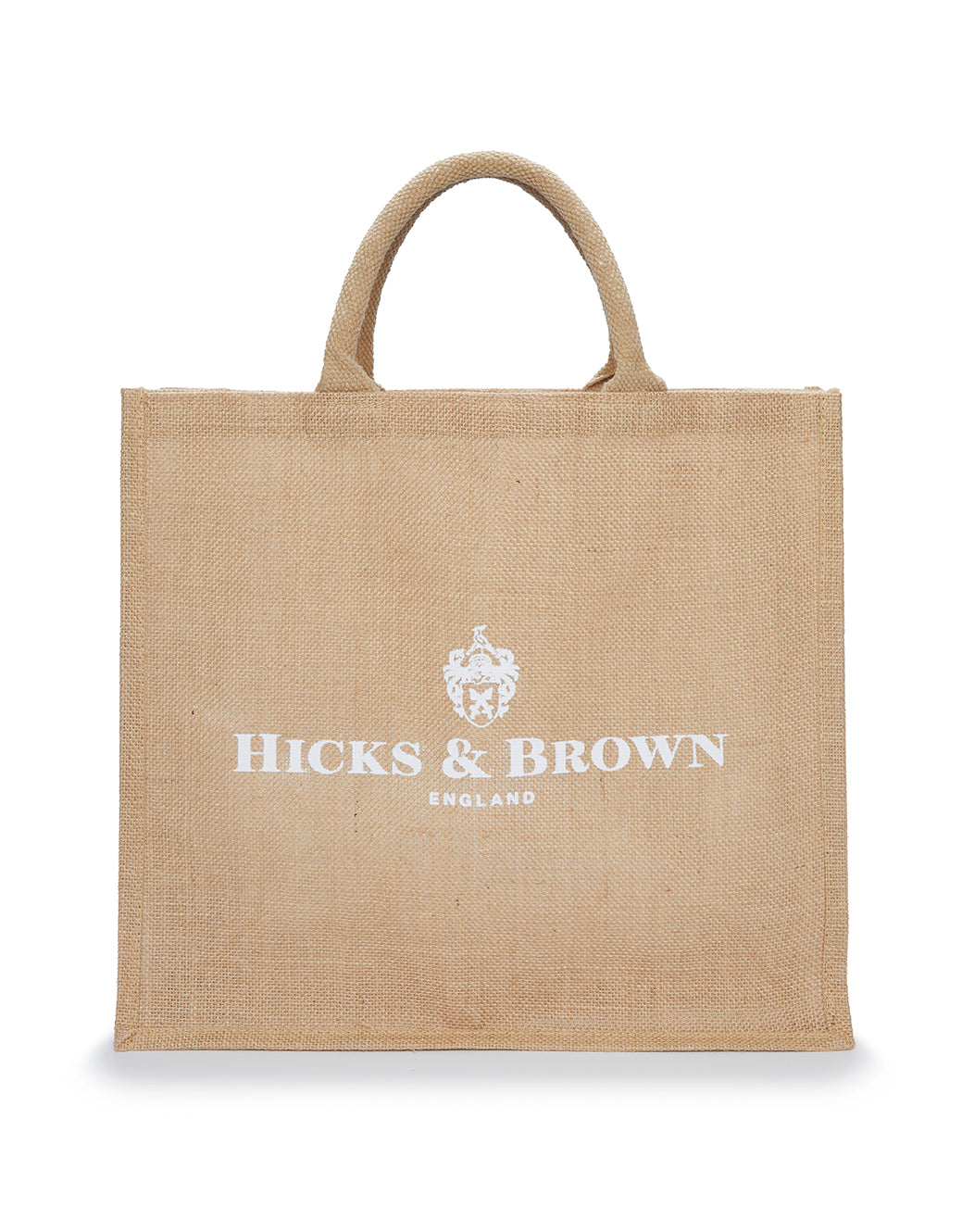 Hicks & Brown Hicks & Brown Jute Bag in Natural