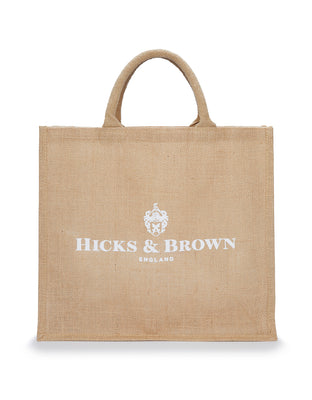 Hicks & Brown Hicks & Brown Jute Bag in Natural