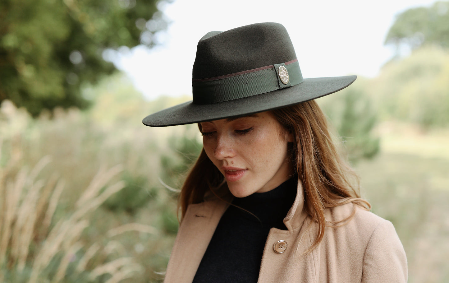 Hicks & Brown SECOND: The Oxley Fedora in Olive Green