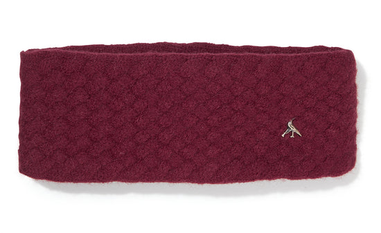 Hicks & Brown The Bircham Headband in Plum