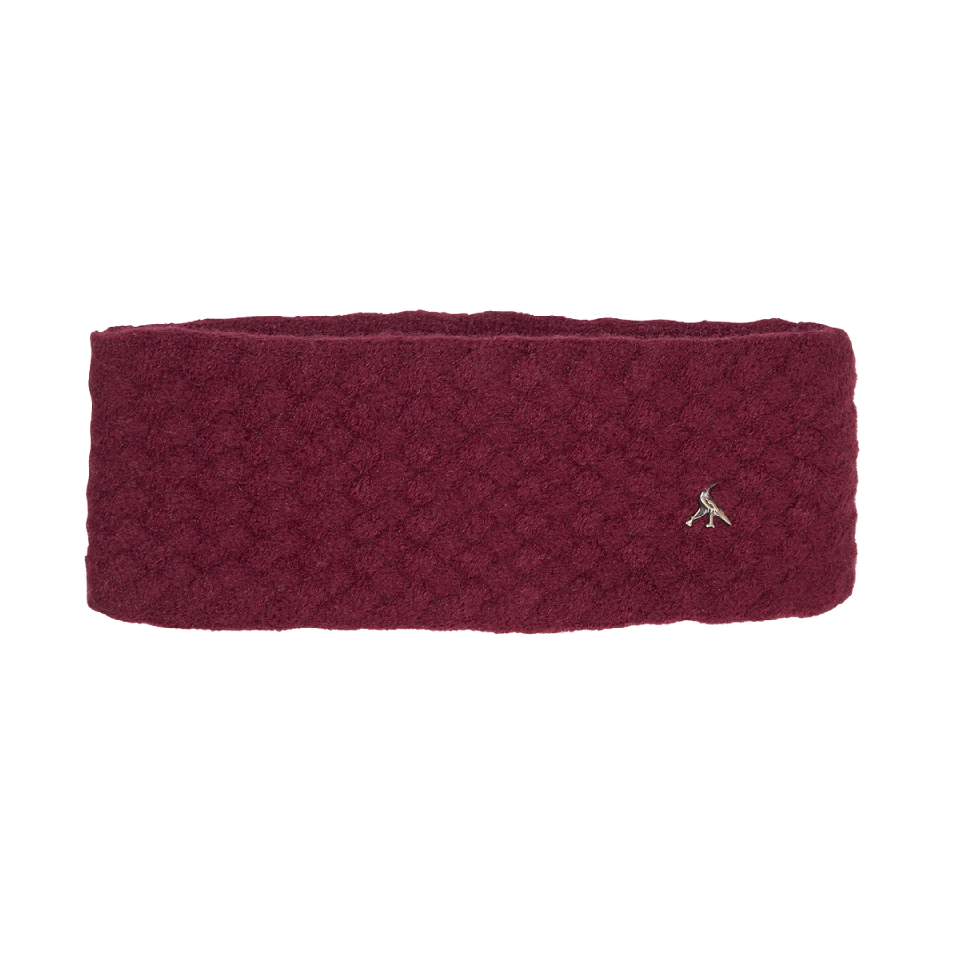 Hicks & Brown The Bircham Headband in Plum