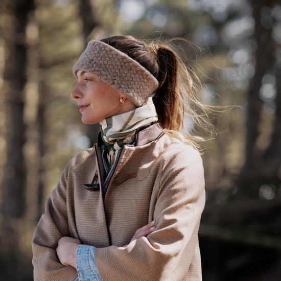 Hicks & Brown The Bircham Headband in Walnut