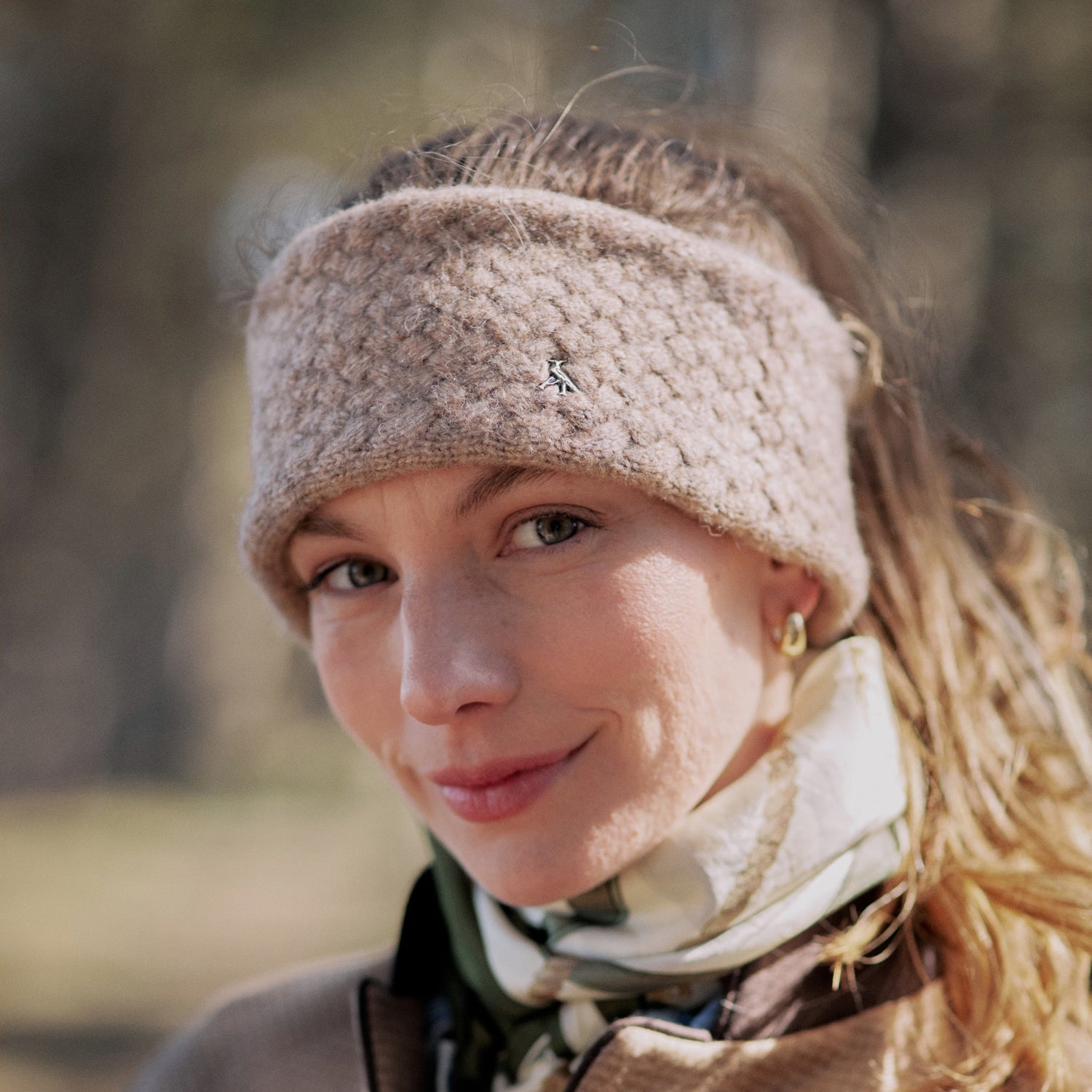 Hicks & Brown The Bircham Headband in Walnut
