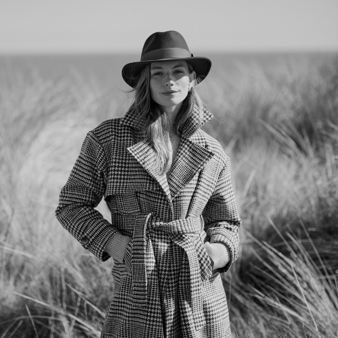 Hicks & Brown The Norfolk Fedora in Dark Brown