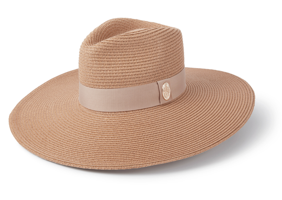 Hicks & Brown The Pebmarsh Fedora in Champagne