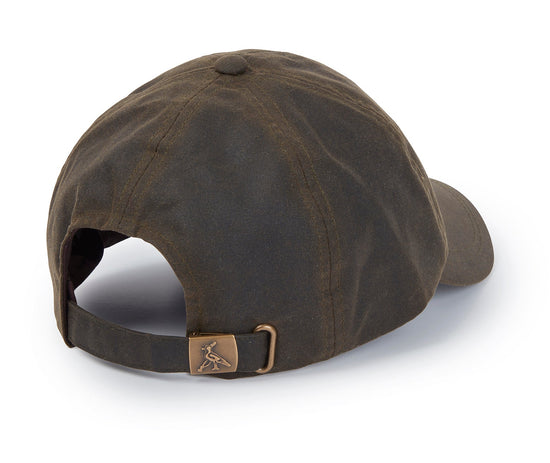 Load image into Gallery viewer, Hicks &amp;amp; Brown The Wax Baseball Cap in Olive Green

