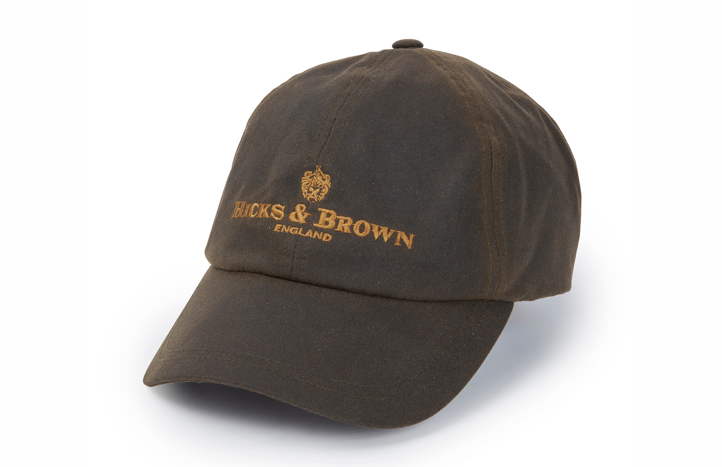 Load image into Gallery viewer, Hicks &amp;amp; Brown The Wax Baseball Cap in Olive Green

