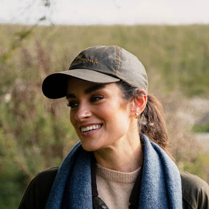 Hicks & Brown The Wax Baseball Cap in Olive Green