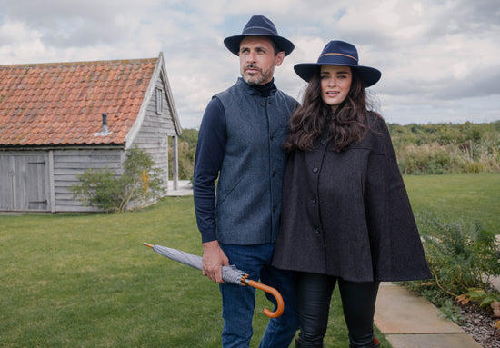 Hicks & Brown The Wingfield Trilby in Navy