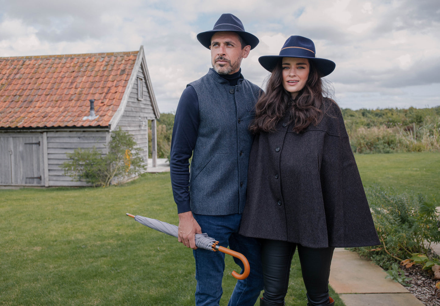 Hicks & Brown SECOND: The Wingfield Trilby in Navy
