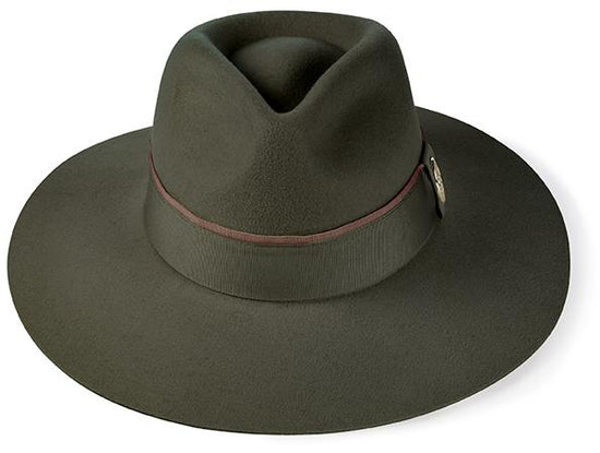 Hicks & Brown Fedora SECOND: The Oxley Fedora in Olive Green