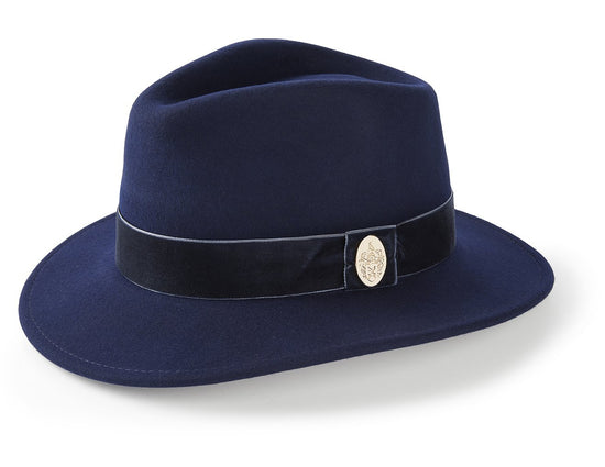 Hicks & Brown Fedora The Chelsworth Fedora in Navy