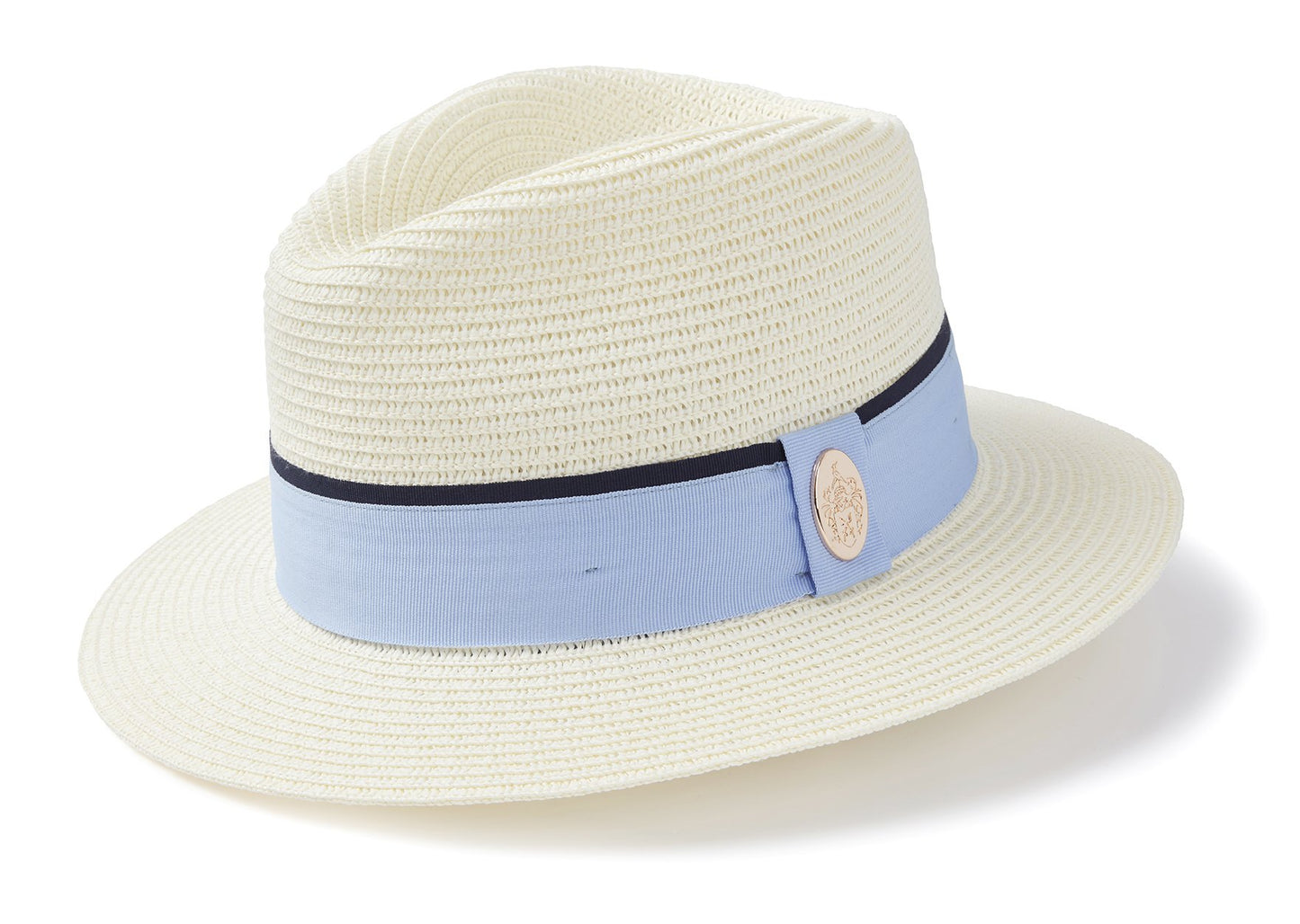 Hicks & Brown Fedora The Orford Fedora (Cornflower Blue Ribbon)