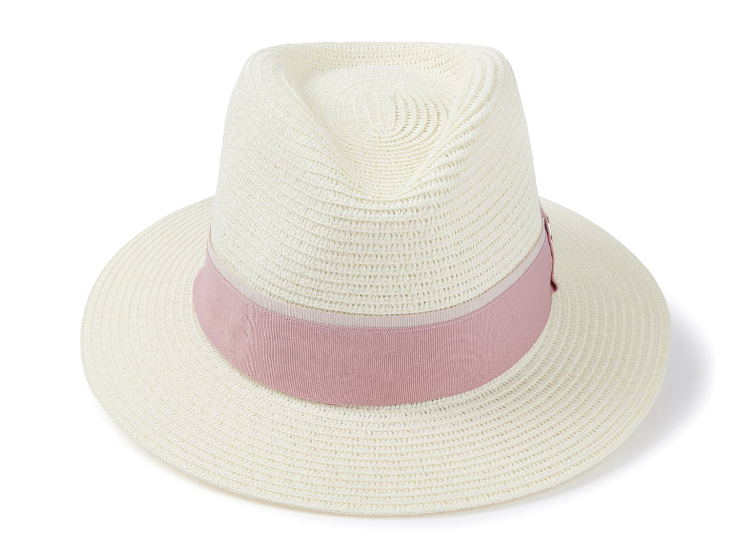 Hicks & Brown Fedora The Orford Fedora (Dusky Pink Ribbon)