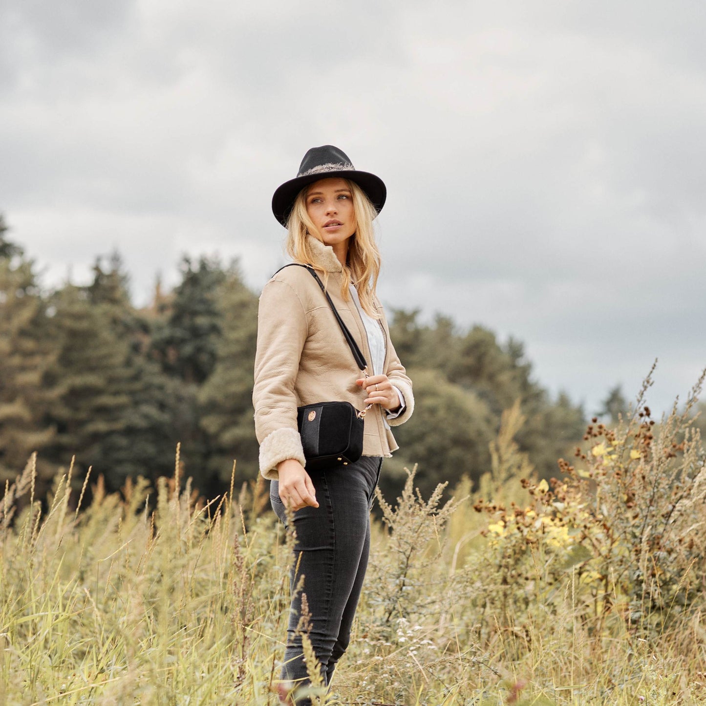 Hicks & Brown SECOND: The Melton Bag in Black