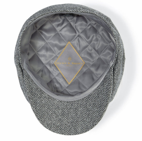 Hicks & Brown The Felsham Baker Boy Cap in Charcoal