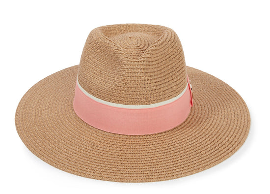 Hicks & Brown The Hemley Fedora in Coral