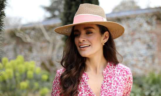 Load image into Gallery viewer, Hicks &amp;amp; Brown The Hemley Fedora in Coral
